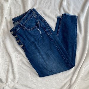 💙High rise skinny jeans